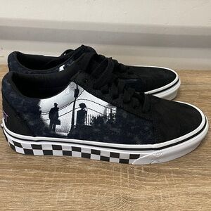 Vans The Exorcist Black and White Sneakers